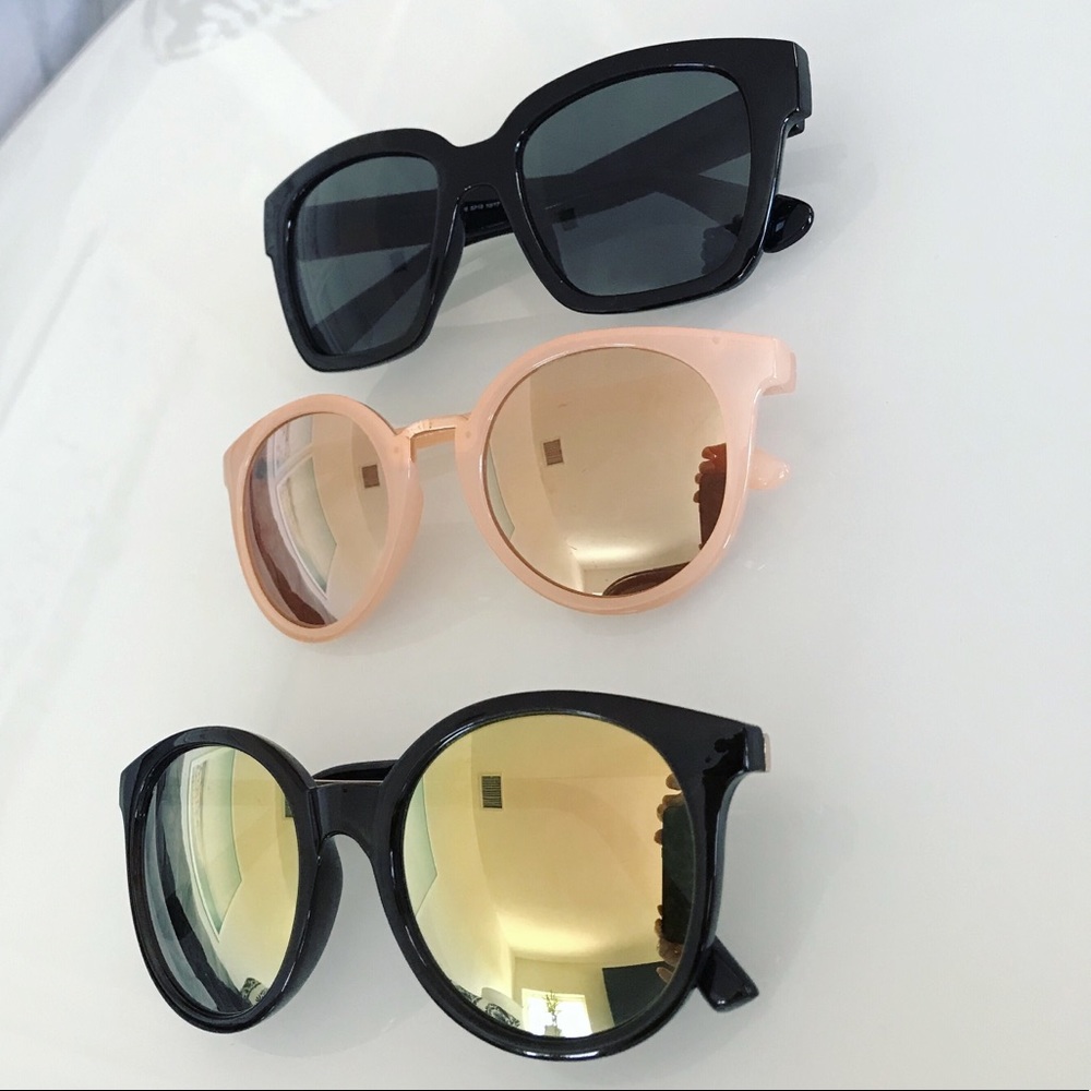 3 pairs of sunglasses